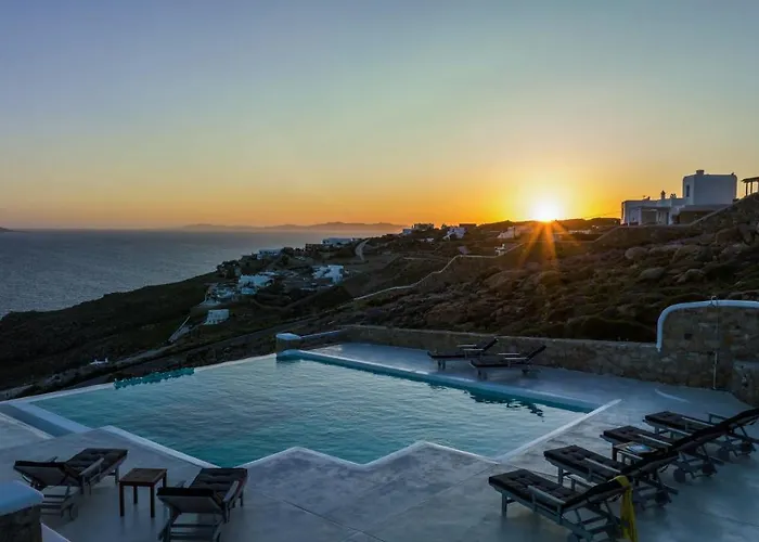 Jet By Mykonos Rocks ヴィラ